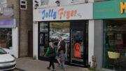 The Jolly Fryer fish and chip shop in Low Moor Road, Kirkby in Ashfield