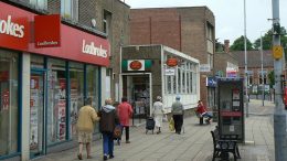 A generic view of Hucknall HIgh Street