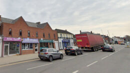 Shops in Victoria Street, Kirkby in Ashfield