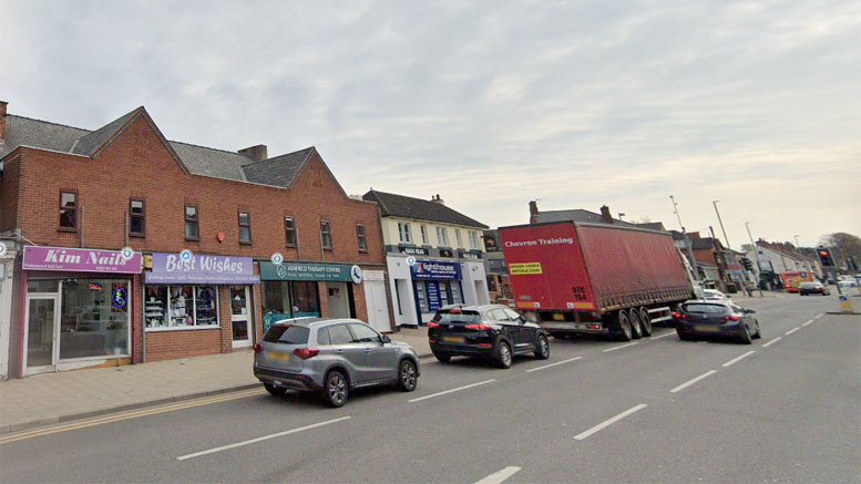 Shops in Victoria Street, Kirkby in Ashfield