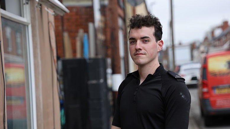 Nottinghamshire police constable Ryan Frew-McGill